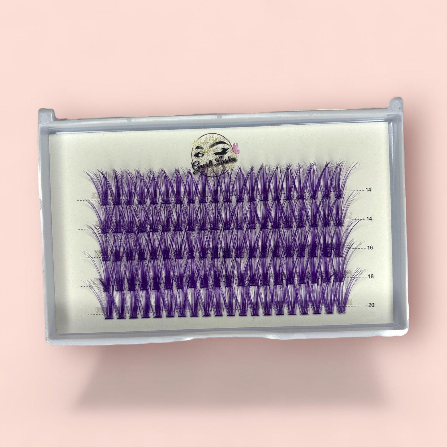 40D Coloured Lashes - GNarli Nails