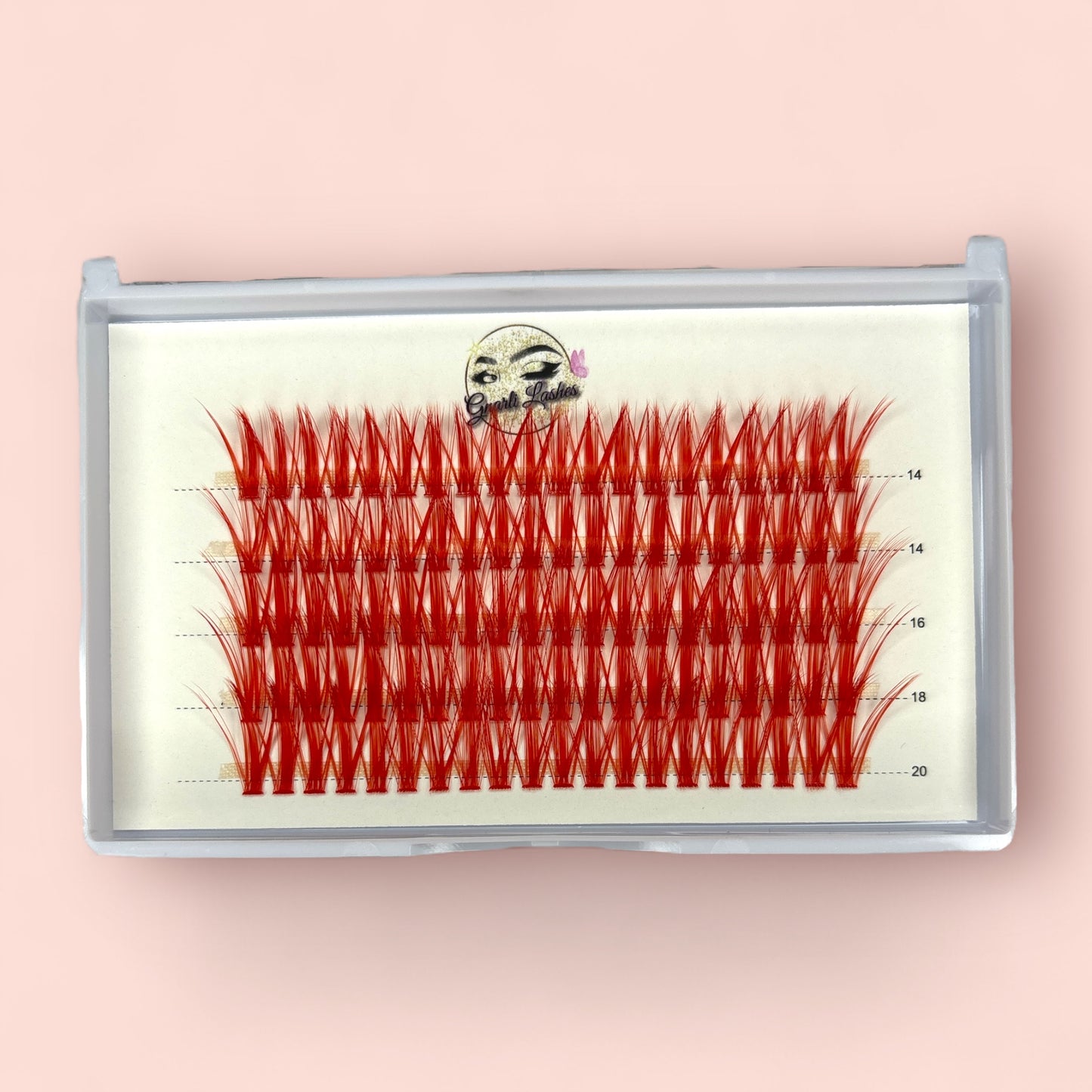 40D Coloured Lashes - GNarli Nails