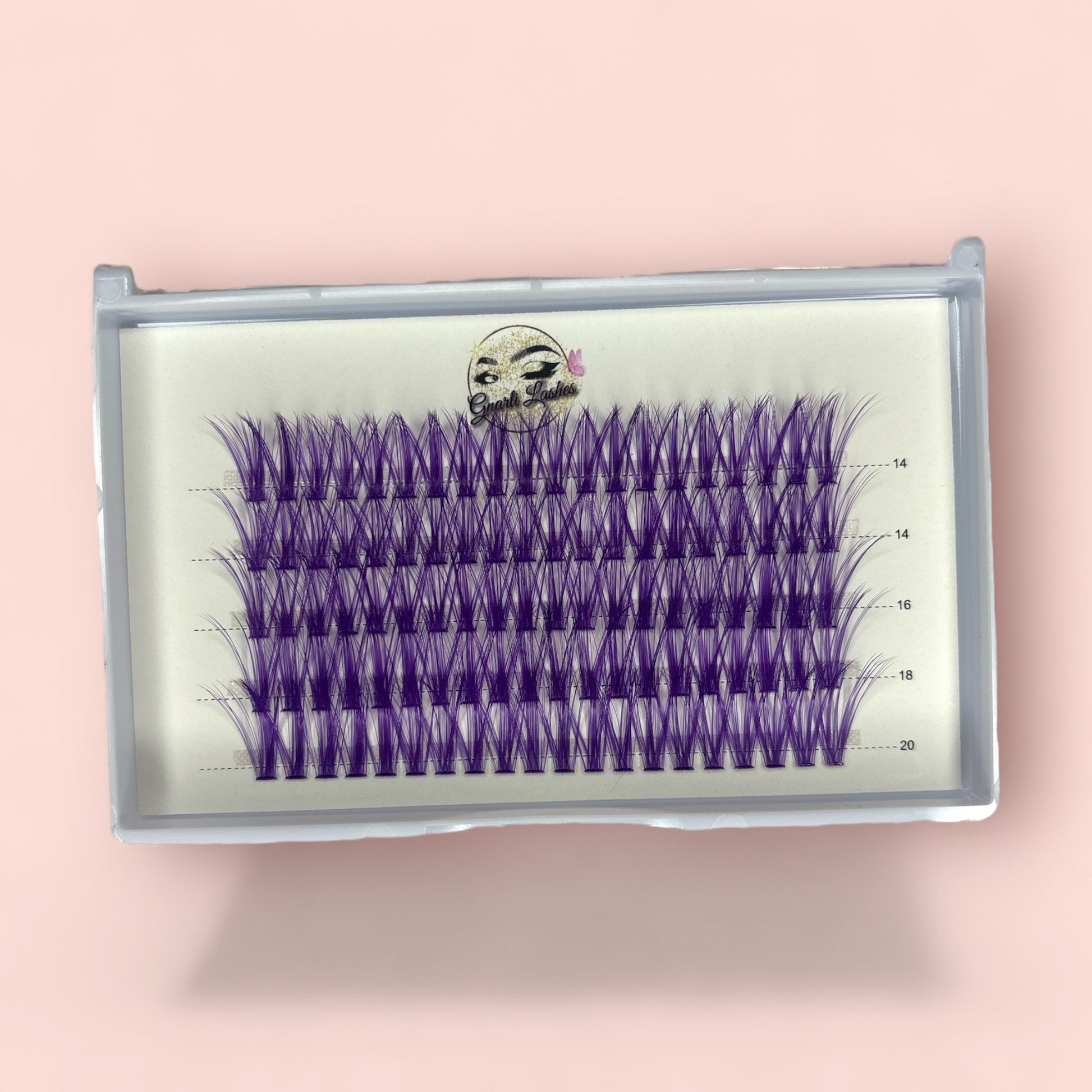 40D Coloured Lashes - GNarli Nails
